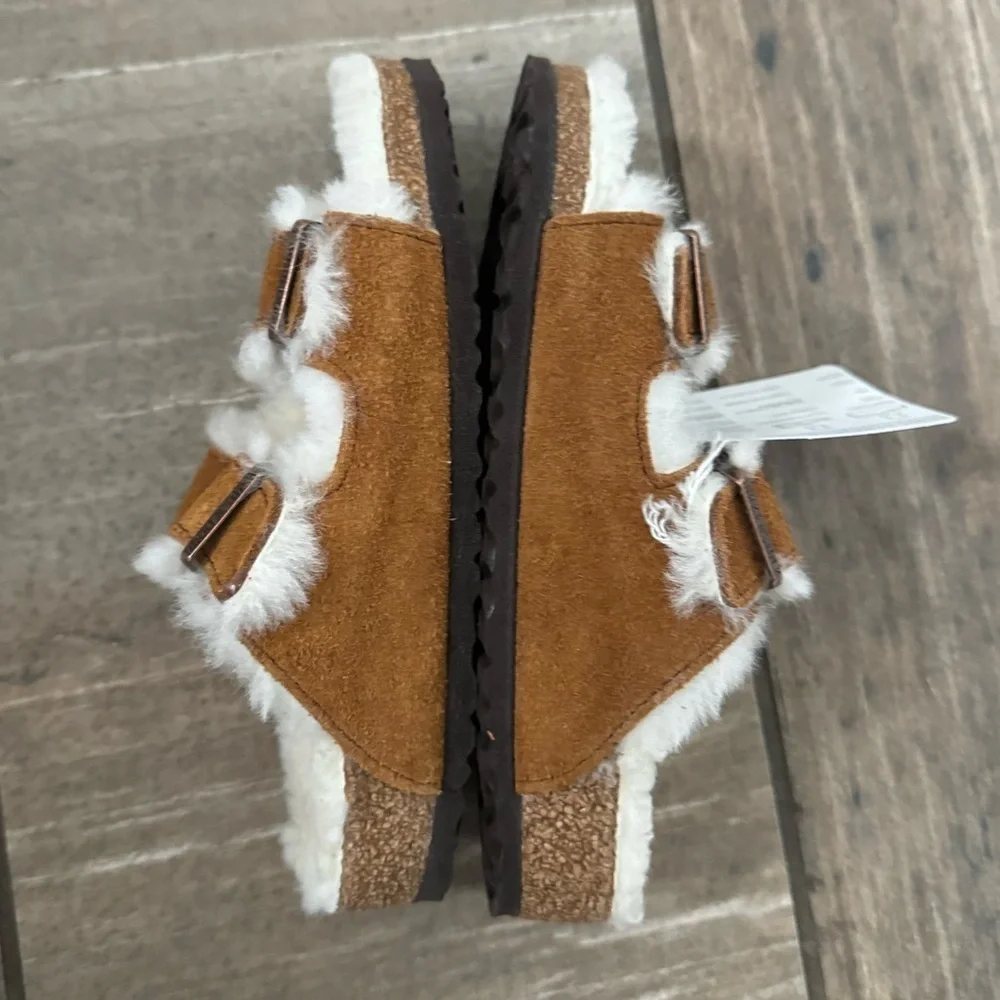 Birkenstock Arizona Shearling kids size 12